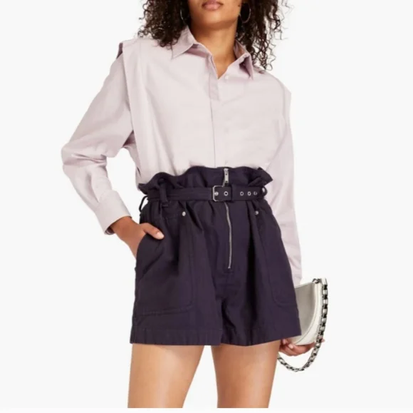 Isabel Marant Kigalki Lilac Blouse Size EU 40/ US Large NWT